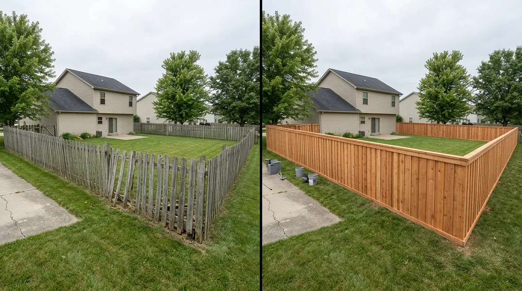 Wood vs Vinyl Fence in Fort Wayne's Freeze-Thaw Climate: An Honest Comparison