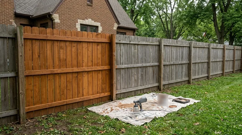 Fence Staining & Restoration Fort Wayne