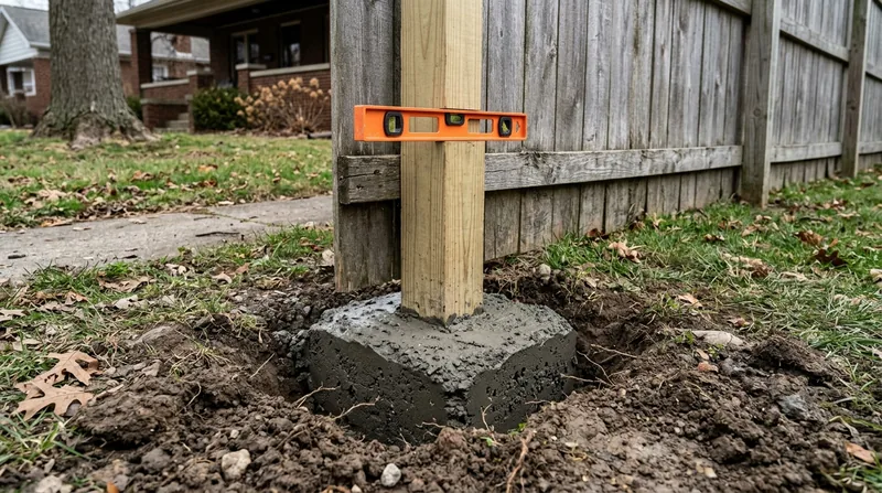 Fence Post Repair & Replacement Fort Wayne